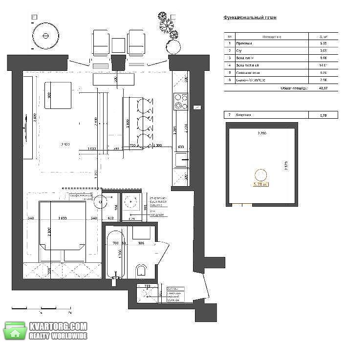 Sell 1-room apartment. Киев, Кавалеридзе — photo 10