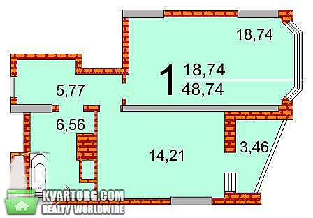 Sell 1-room apartment. Киев,  Драгоманова — photo 8