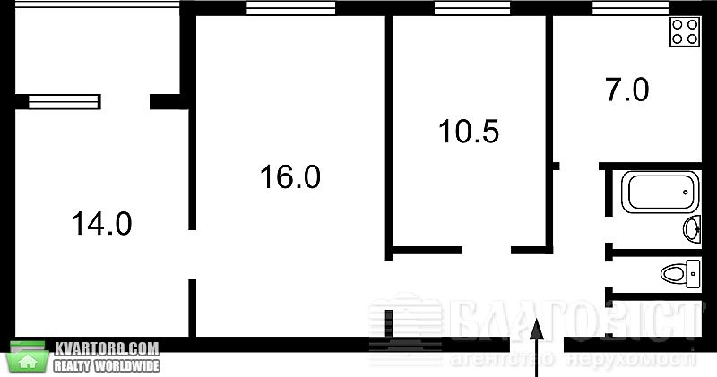 Sell 3-room apartment. Киев, Архипенка — photo 10