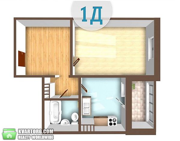 Sell 1-room apartment. Киев,  Науки пр — photo 6