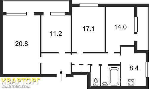 Sell 3-room apartment. Киев,  Флоренции — photo 3