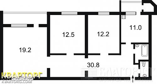 Sell 3-room apartment. Киев,  Драгоманова — photo 2
