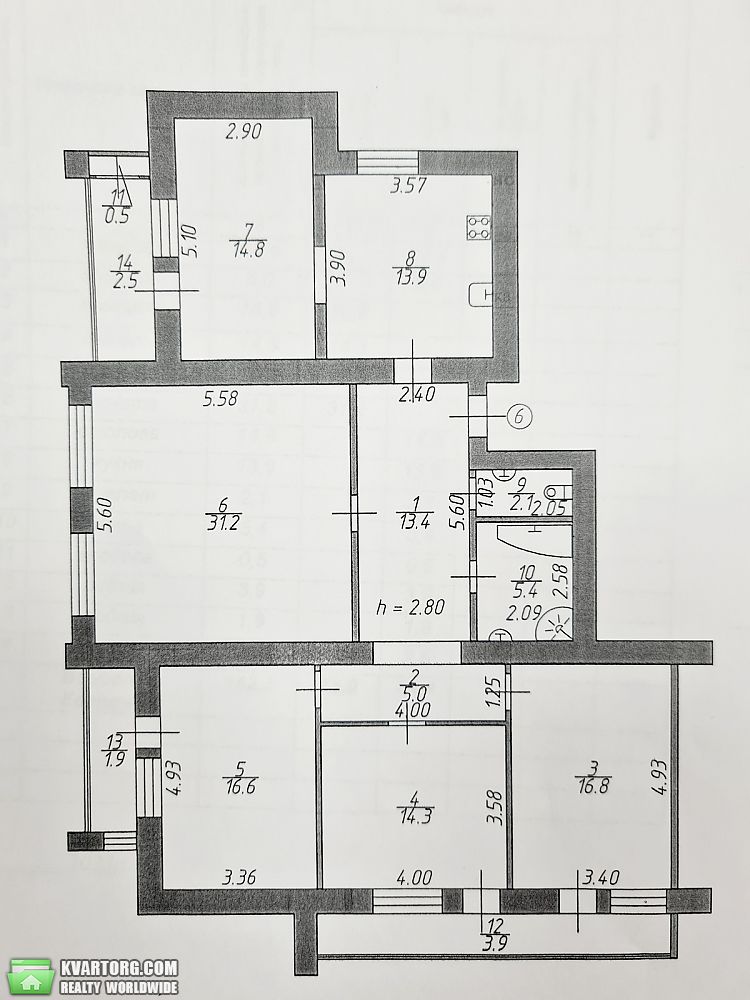 Sell 4-room apartment. Луцк,  Коперника — photo 7
