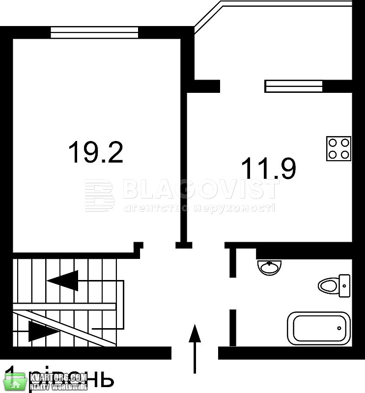 Sell 2-room apartment. Киев, ул. Златоустовская — photo 2