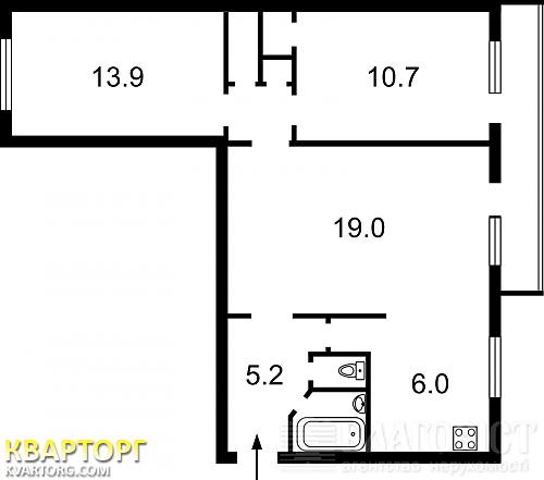 Sell 3-room apartment. Киев,  Леси Украинки бул — photo 2