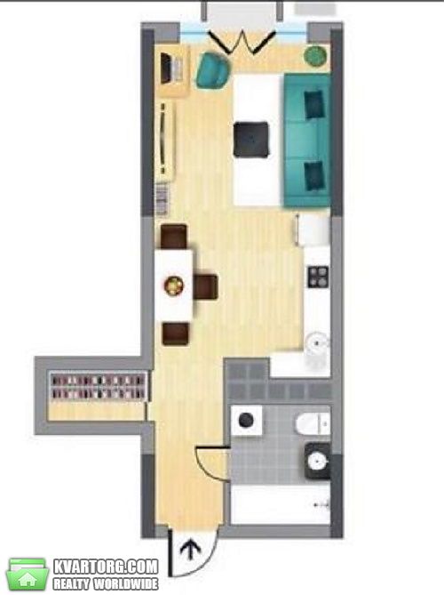 Sell 1-room apartment. Киев,  Победы пр — photo 3