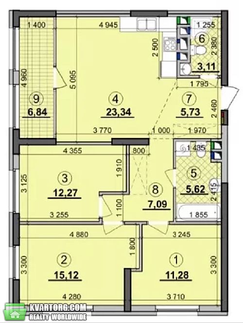 Sell 3-room apartment. Киев,  Днепровская наб — photo 3