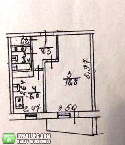 Sell 1-room apartment. Киев,  Лепсе бул — photo 3