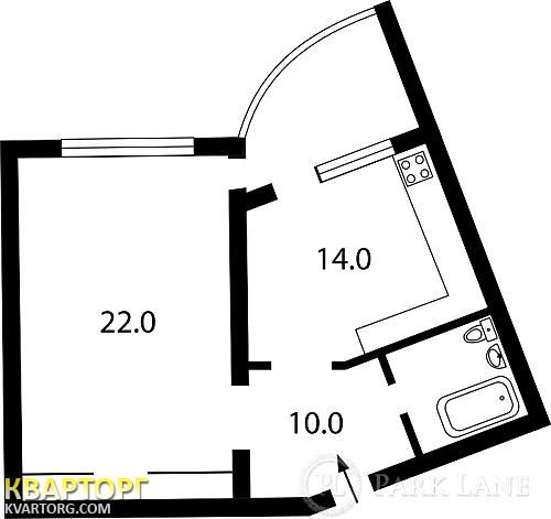 Sell 1-room apartment. Киев,  Героев Сталинграда пр — photo 3