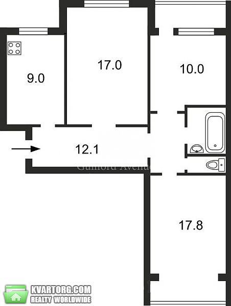 Sell 2-room apartment. Киев, Героев Днепра — photo 2