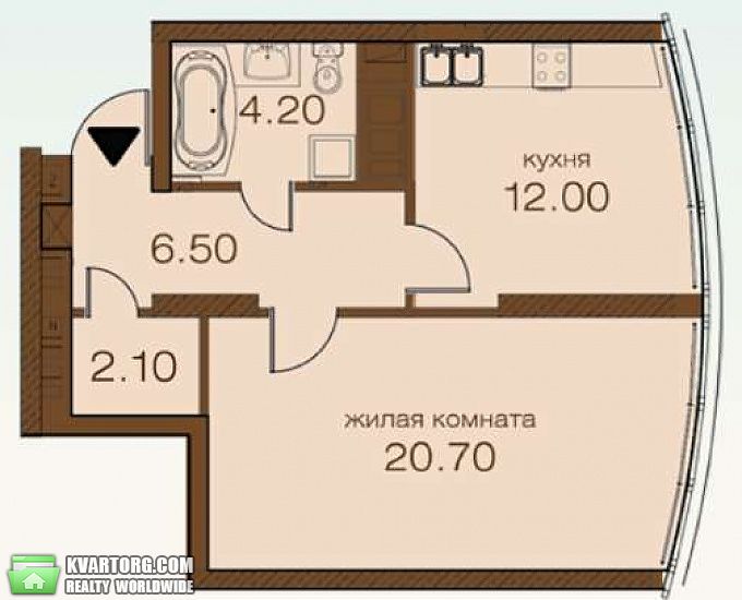 Sell 1-room apartment. Киев,  Оболонский пр — photo 4