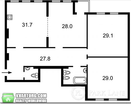 Sell 3-room apartment. Киев,  Ольгинская — photo 2