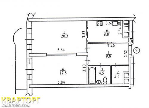 Sell 2-room apartment. Киев,  Щорса — photo 2