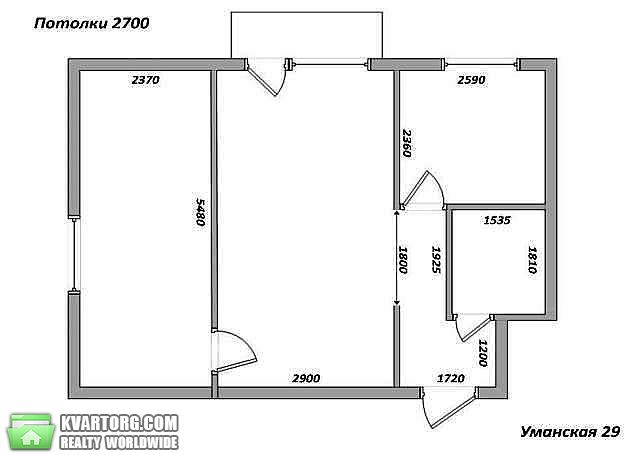 Sell 2-room apartment. Киев,  Уманская — photo 7