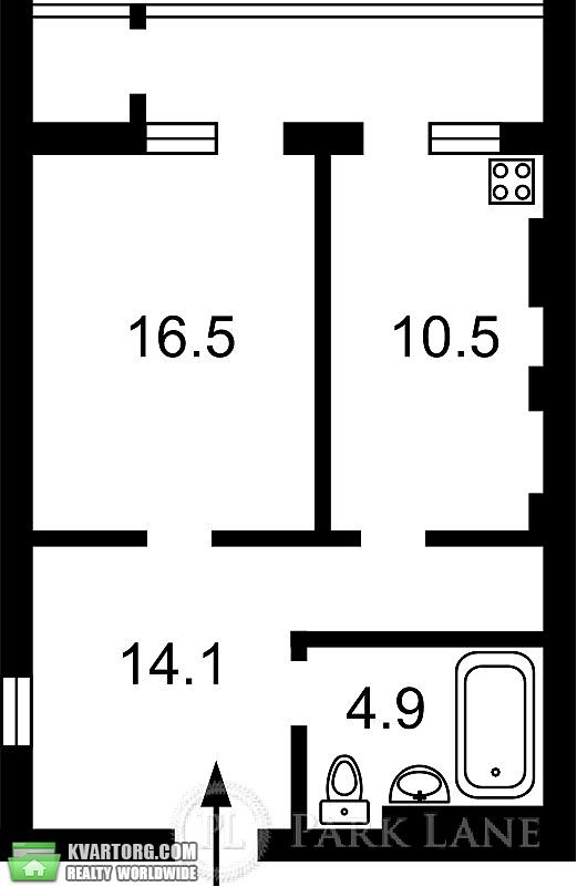 Sell 2-room apartment. Киев,  Кадетский Гай — photo 2