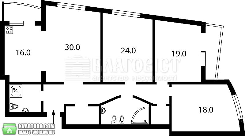Sell 4-room apartment. Киев,  Окипной — photo 1