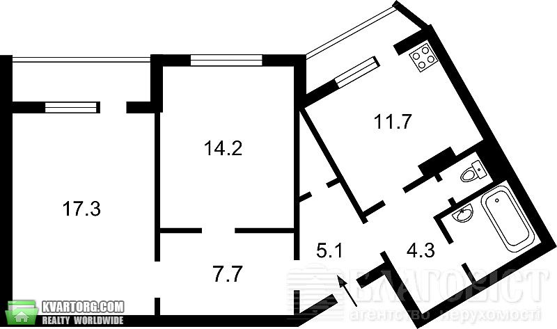 Sell 2-room apartment. Киев, Григоренко пр — photo 7