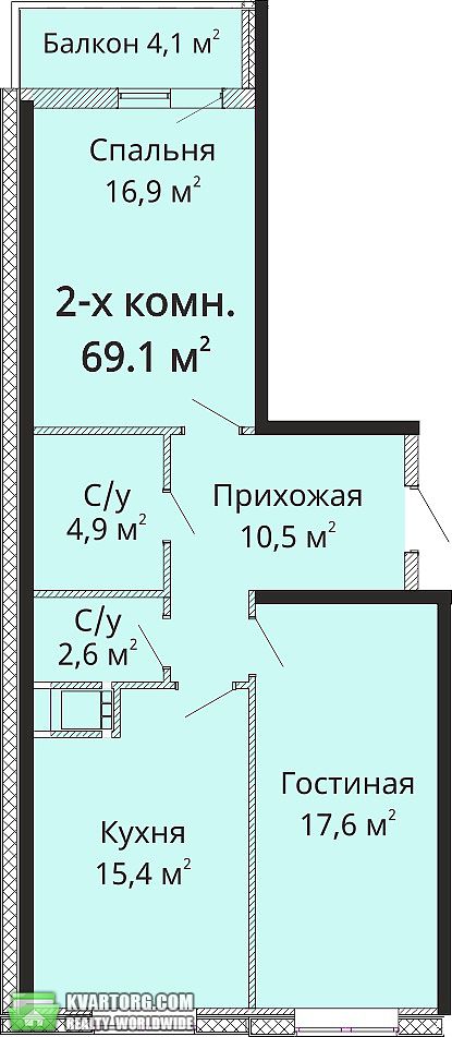 Sell 2-room apartment. Одесса,  Михайловская — photo 2