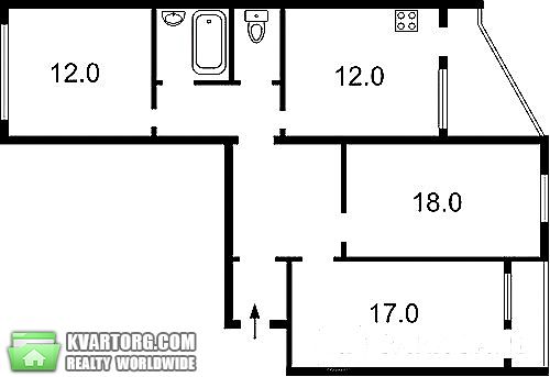 Sell 3-room apartment. Киев, Лисковская — photo 4