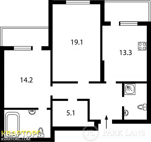 продам 2-комнатную квартиру. Киев,  Островского - фото 3
