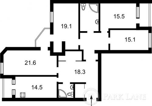 Sell 4-room apartment. Киев, Днепровская наб. — photo 2