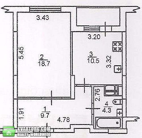 Sell 1-room apartment. Киев,  Урловская — photo 4