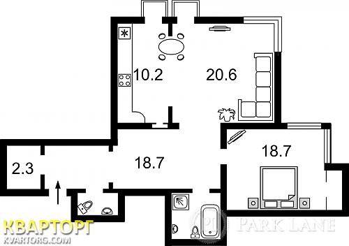 Sell 2-room apartment. Киев, Росийская — photo 9