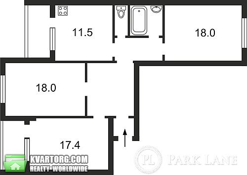 Sell 3-room apartment. Киев, Урловская — photo 6