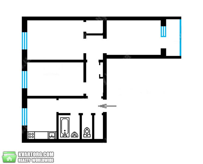 Sell 3-room apartment. Киев,  Бойченко — photo 2