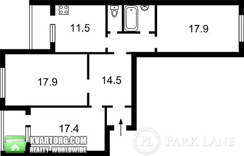 Sell 3-room apartment. Киев, Григоренко пр — photo 8