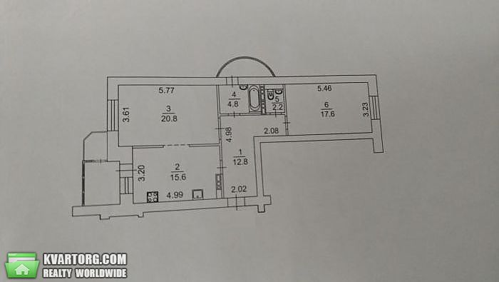 Sell 2-room apartment. Киев,  Харьковское шоссе — photo 2