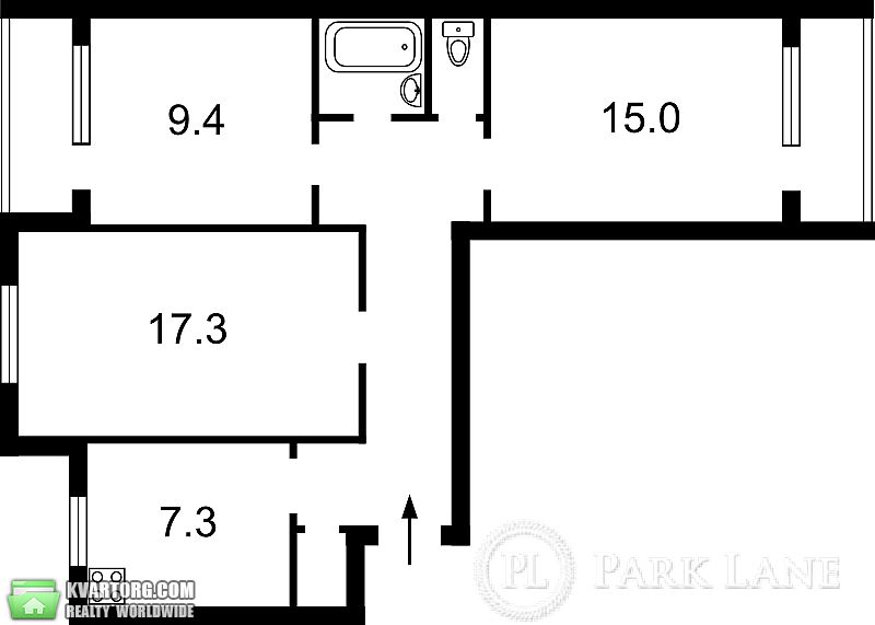 Sell 3-room apartment. Киев,  Луначарского — photo 8