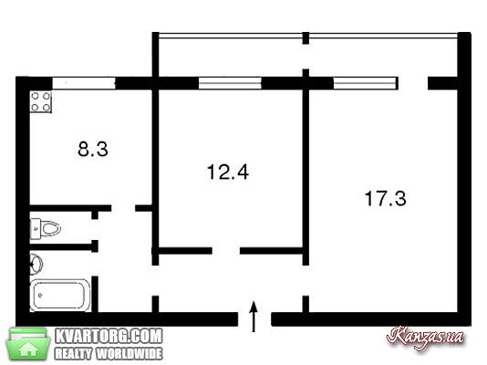 Rent out 2-room apartment. Киев,  Милославская — photo 2