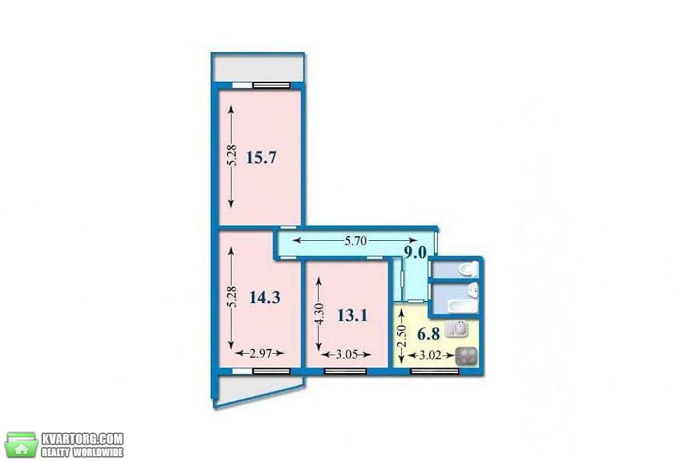 Sell 3-room apartment. Харьков, Ахсарова — photo 5