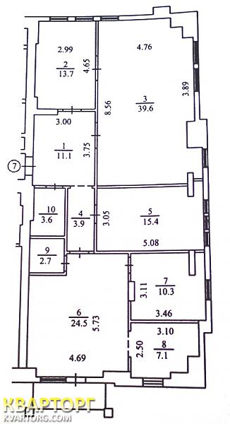Sell 4-room apartment. Киев,  Гончара — photo 3