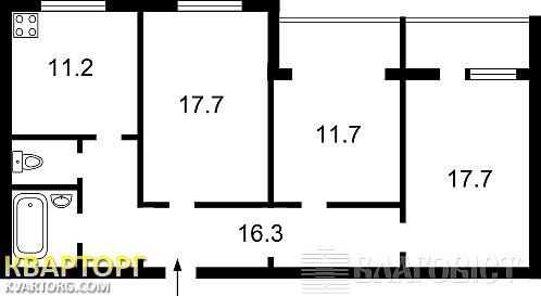 Sell 3-room apartment. Киев,  Вышгородская — photo 2
