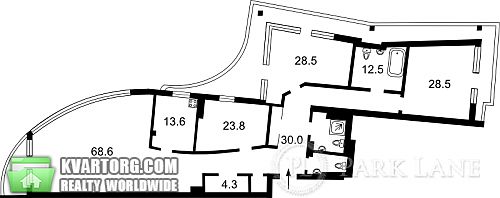 Rent out 3-room apartment. Киев, Окипной — photo 6