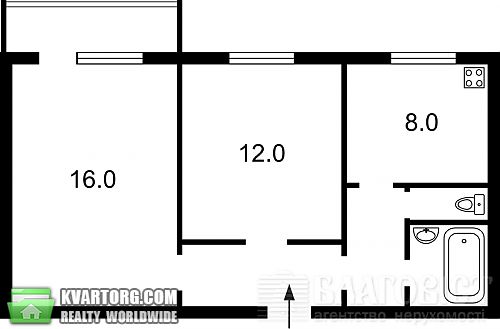 Sell 2-room apartment. Киев, Отрадный пр — photo 2