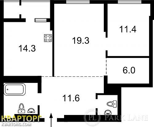 Sell 3-room apartment. Киев, Ревуцкого — photo 3