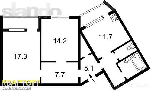 Sell 2-room apartment. Киев,  Чавдар — photo 6