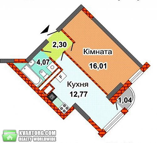 Sell 1-room apartment. Киев, Ахматовой — photo 3