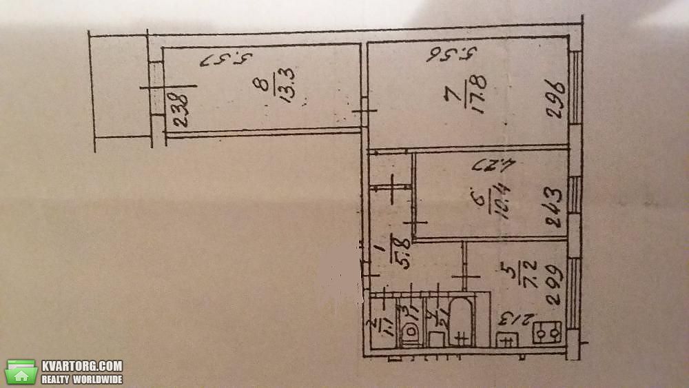продам 3-комнатную квартиру. Киев,   Березняковская - фото 3