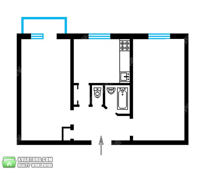 Sell 2-room apartment. Киев,  Верховного Совета бул — photo 2
