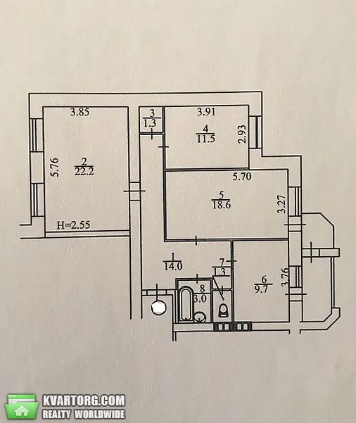 Sell 3-room apartment. Киев,  Матыкина — photo 1