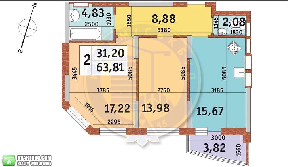 Sell 2-room apartment. Киев,  Каховская — photo 3