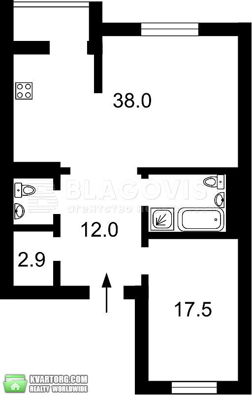 Sell 2-room apartment. Киев,  Филатова — photo 2