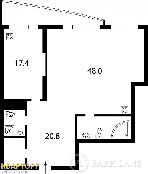 Sell 2-room apartment. Киев,  Мирного Панаса — photo 2