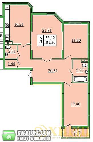 Sell 3-room apartment. Киев,  Ломоносова — photo 10