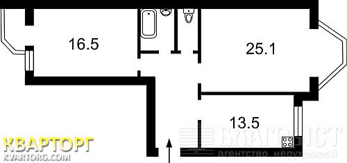 Sell 2-room apartment. Киев,  Ломоносова — photo 3