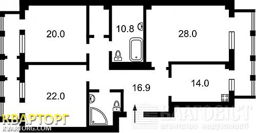 Sell 3-room apartment. Киев, Дружбы Народов бул — photo 3